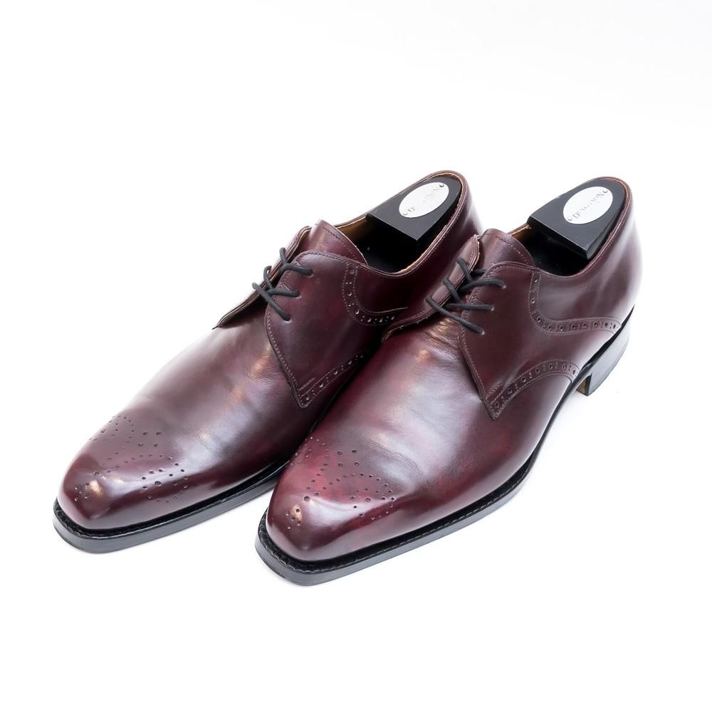 ヴァーシュ 3アイレット ボルドー ミュージアムカーフ サイズ39