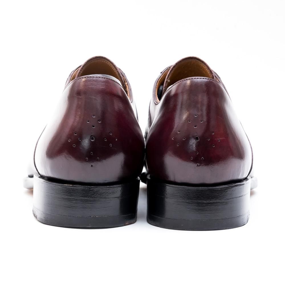 ヴァーシュ 3アイレット ボルドー ミュージアムカーフ サイズ39