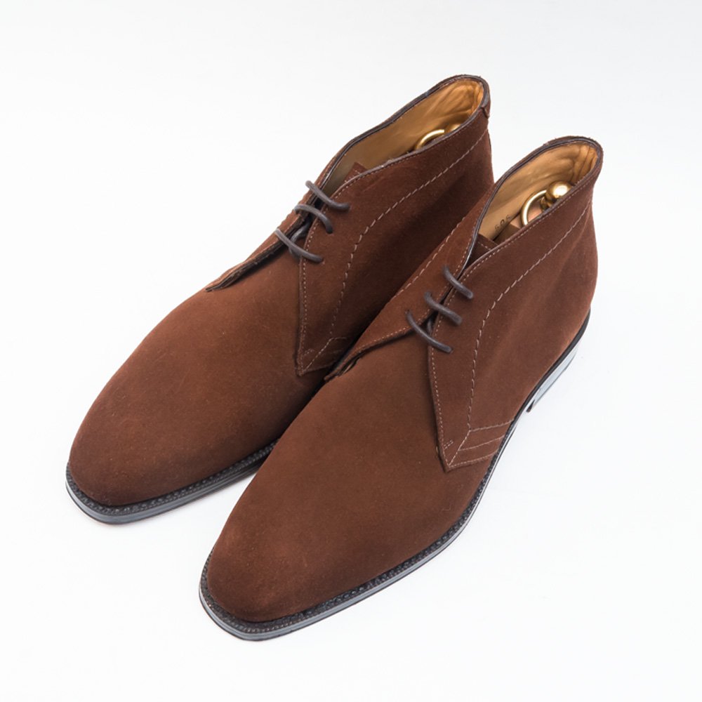 ヒロシ ツボウチ スエード チャッカーブーツ サイズ6 - 中古革靴販売|革靴の通販ラスタイルシューズショップ