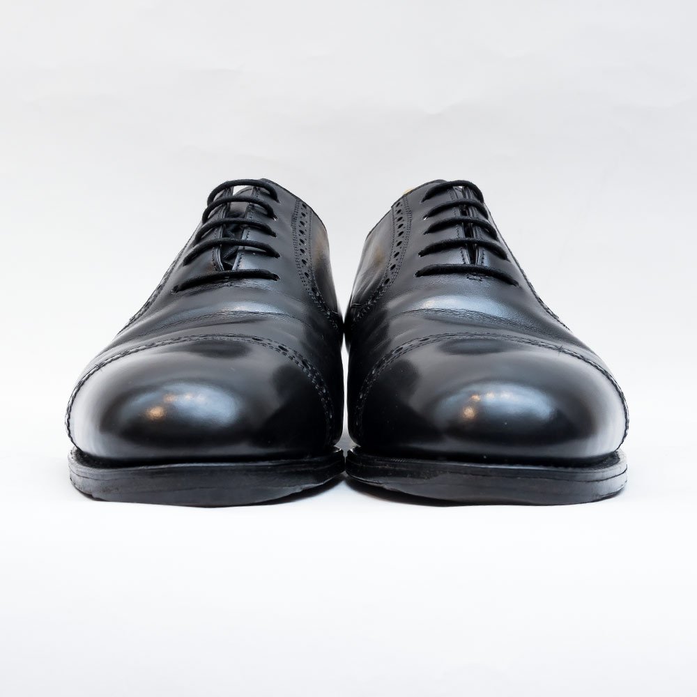 エドワードグリーン クォーターブローグ ニューポート NEWPORT 32ラスト サイズ8E 中古革靴販売|革靴の通販ラスタイルシューズショップ
