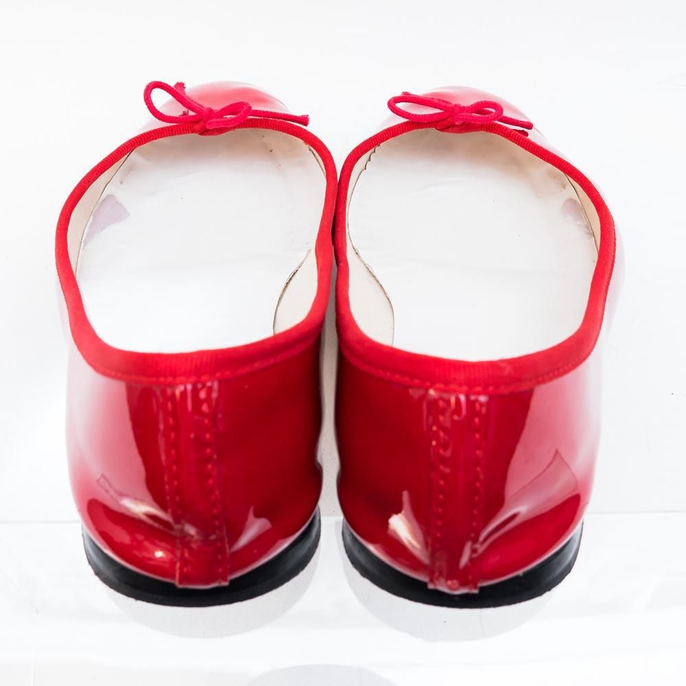 【新品未使用】Repetto レッド バレエシューズ 保存袋付き☆39サイズ 新品未使用】Repetto レッド バレエシューズ 保存袋付き☆39サイズ