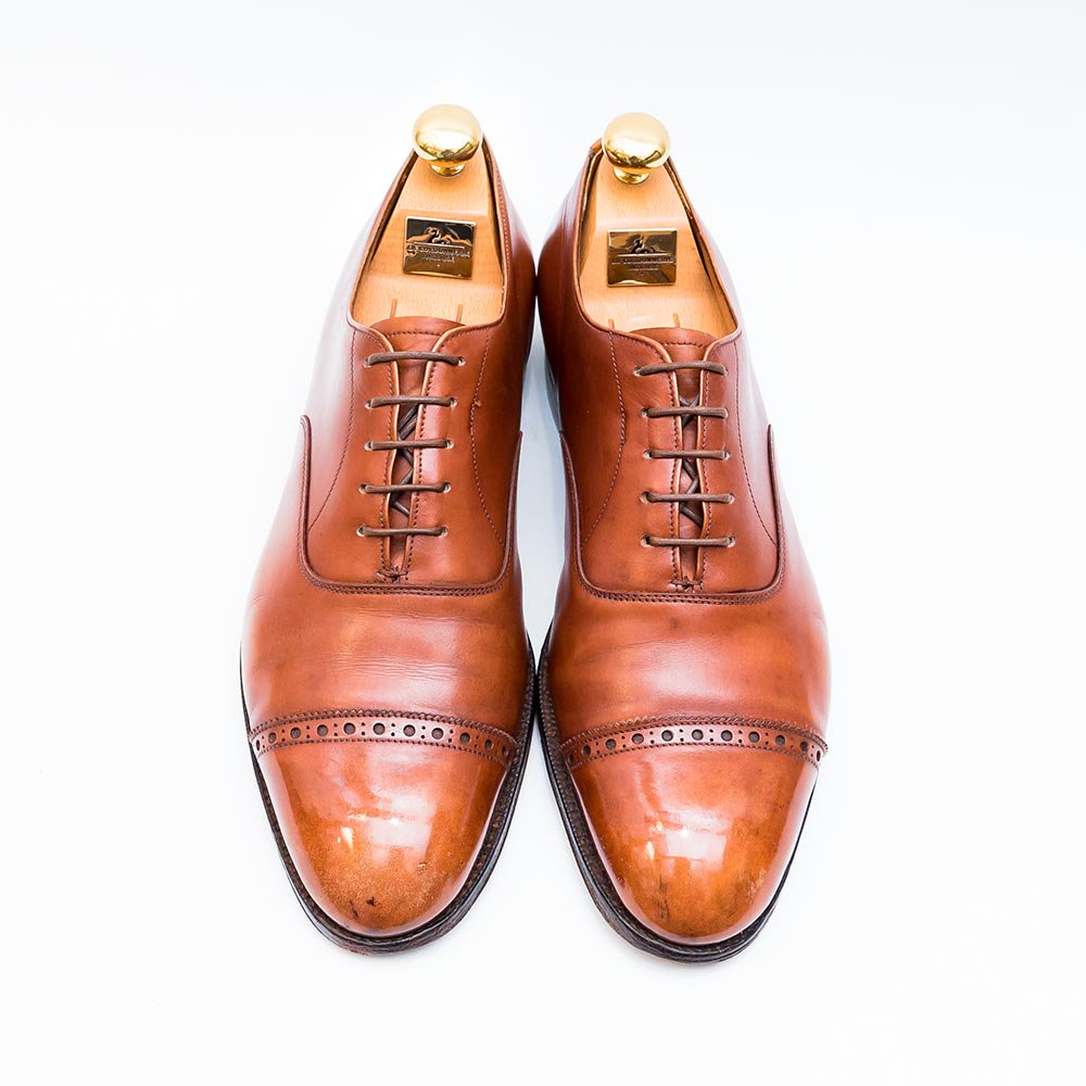 エドワードグリーン バークレー 旧工場 Made By サイズ8.5D - 中古革靴 