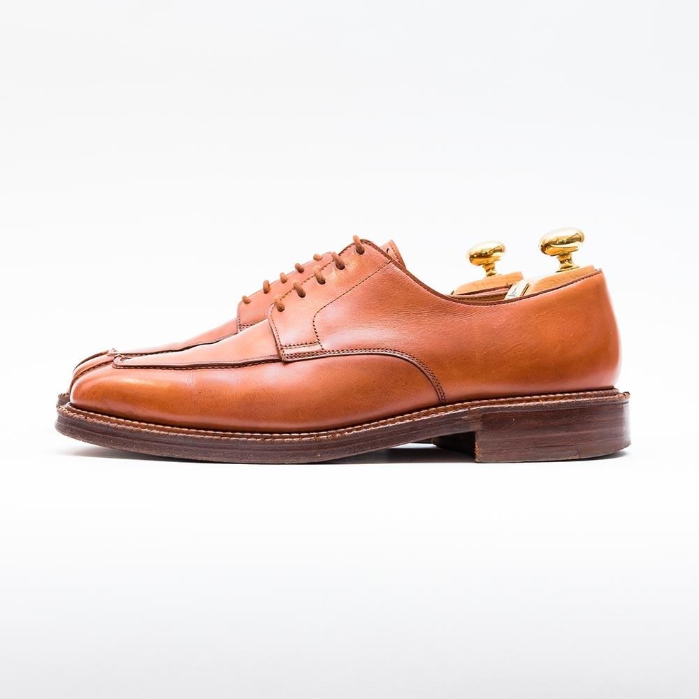 164.CROCKETT&JONES FALMOUTH Uチップ 7E