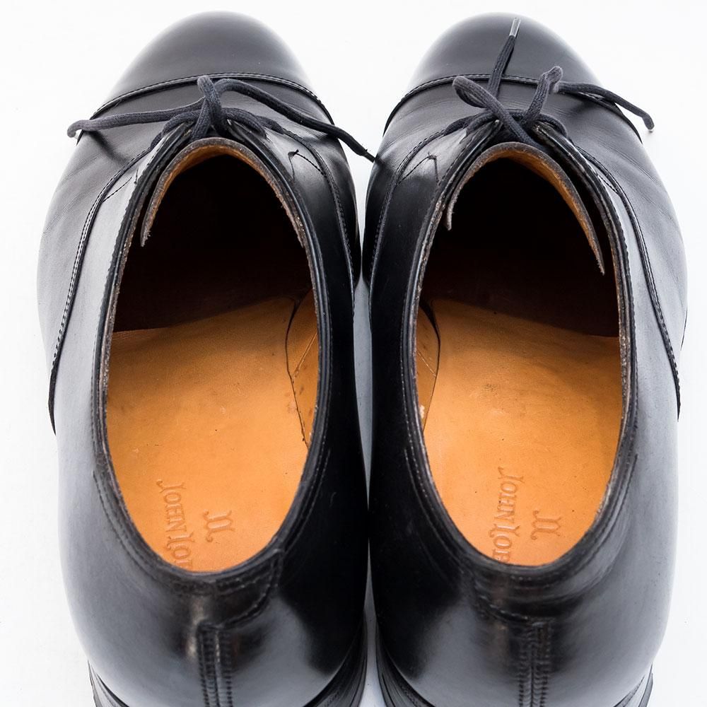 ジョンロブ シティ City ストレートチップ ブラック 8695 サイズ6E