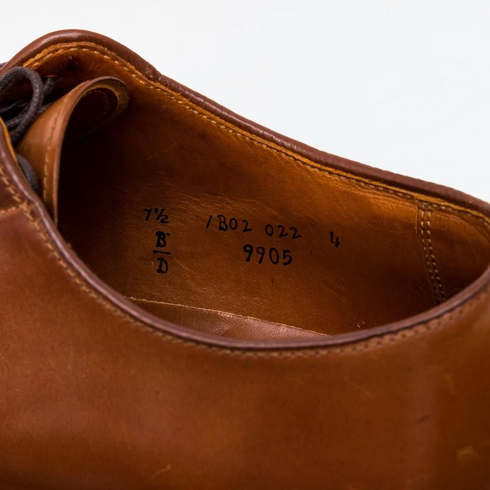オールデン 9905 ウィスキーコードバン プレーントゥ サイズ7.5D