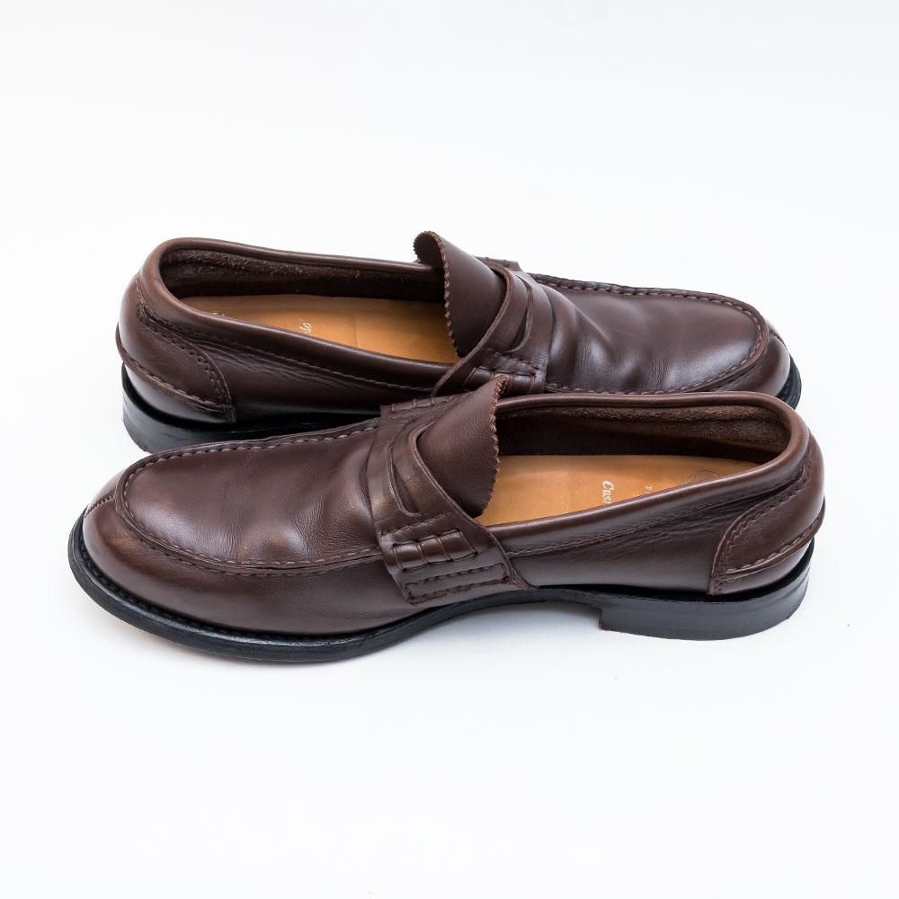 Church's チャーチ　ローファー　茶　サイズ38.5 チャーチ ローファー ブラウン ローファー サイズ8.5 - 中古革靴