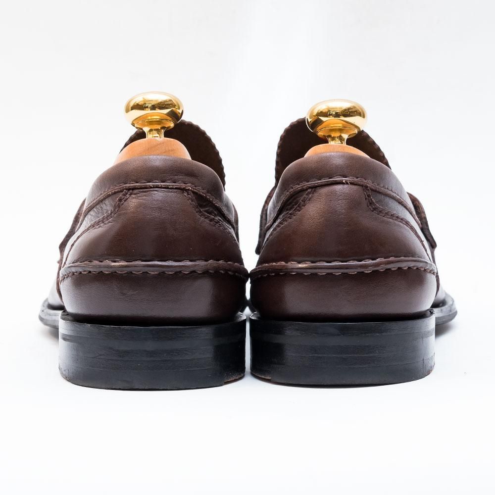 チャーチ ローファー ブラウン ローファー サイズ8.5 - 中古革靴
