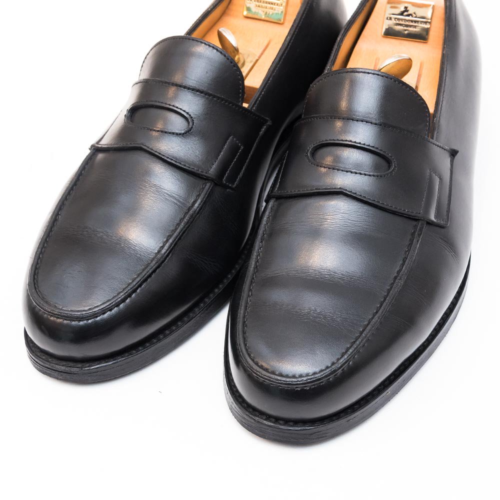 ジョンロブ Lopez ロペス ローファー ブラック サイズ7.5EE - 中古革靴 