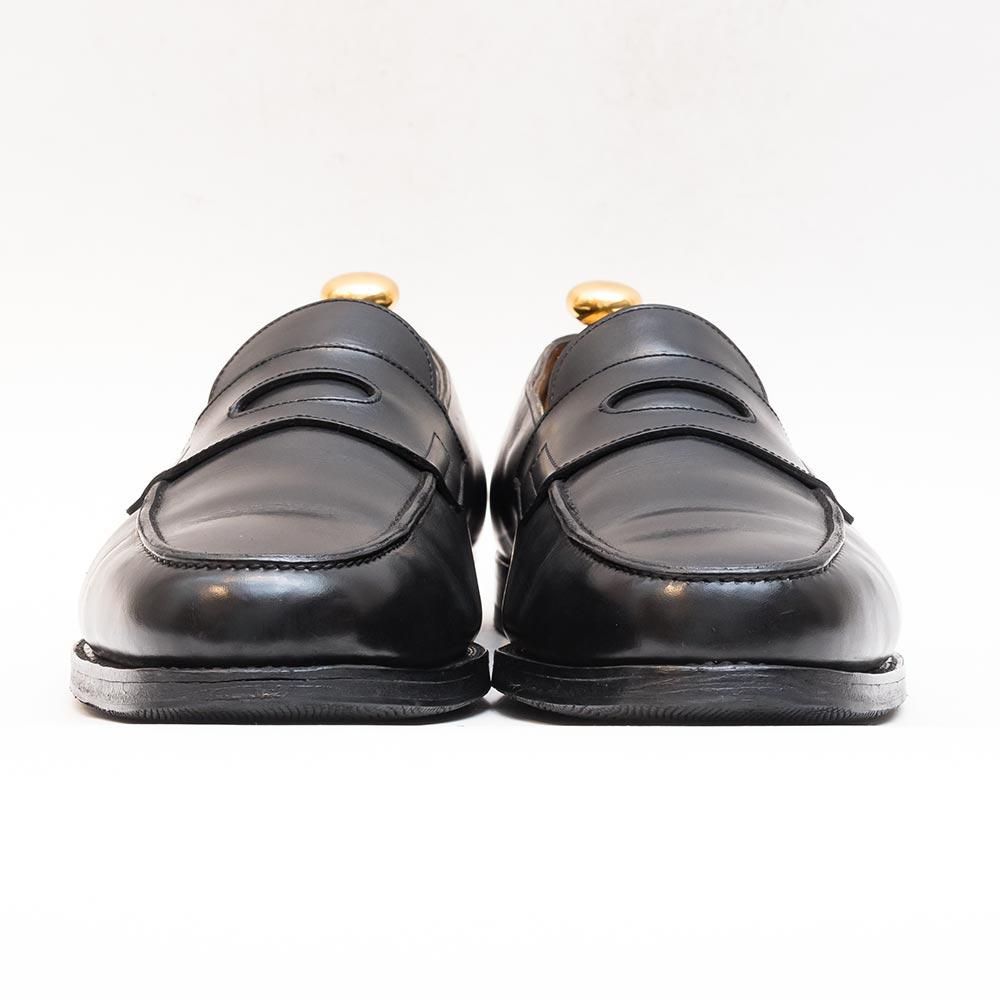 ジョンロブ　ロペス　サイズ7.5ee　入手困難　美品 ジョンロブ Lopez ロペス ローファー ブラック サイズ7.5EE