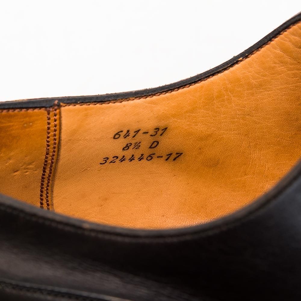 ジェイエムウエストン 641Golf ゴルフ 旧タグ ブラック ロシアンカーフ