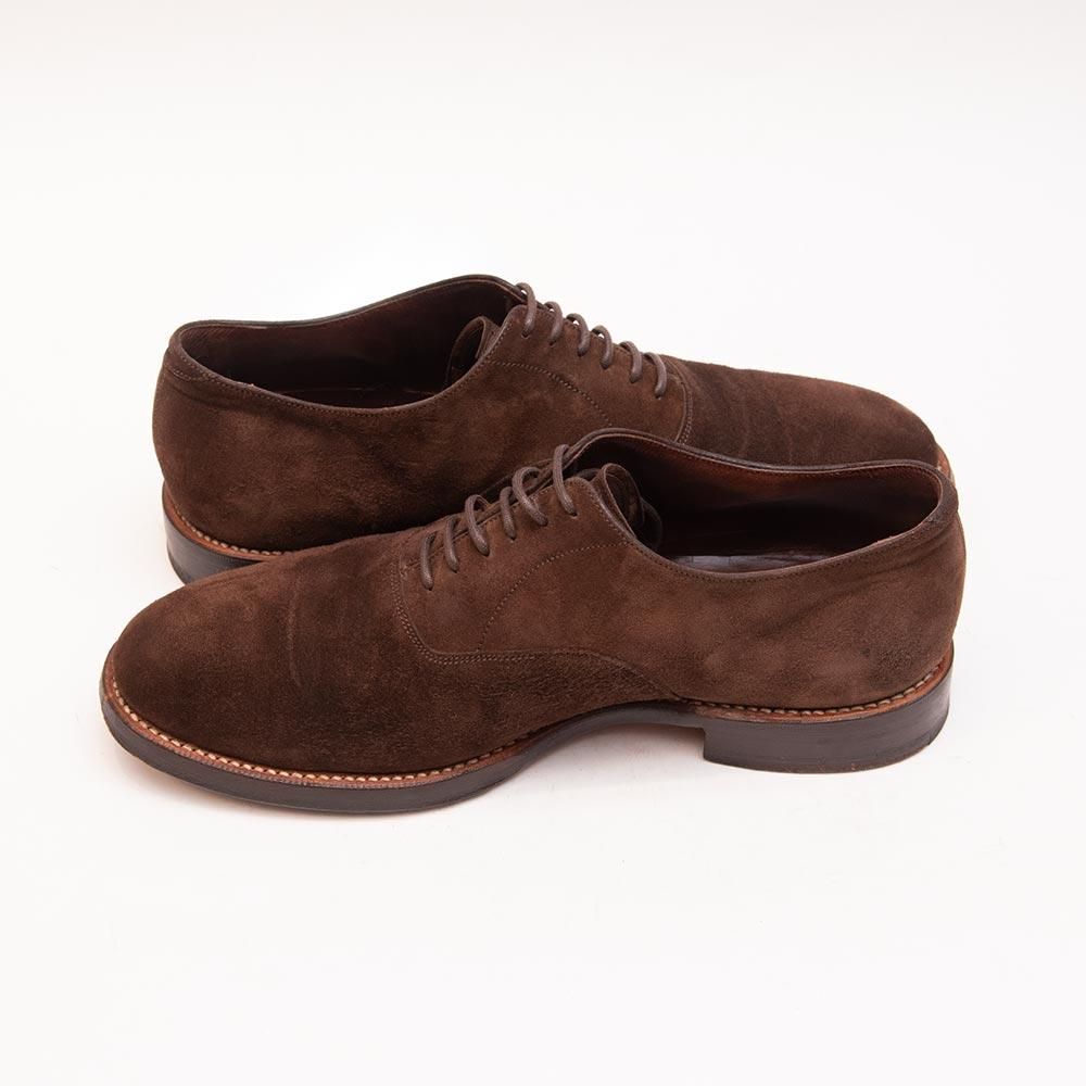 シルバノ ラッタンジ プレーントゥ スエード サイズ5.5 - 中古