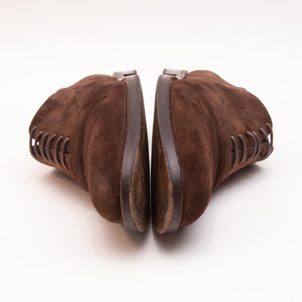 最高峰 シルヴァノ ラッタンジ チャッカ 5.5 ビスポーク スエード ハンド 最高峰 シルヴァノ ラッタンジ チャッカ 5.5 ビスポーク