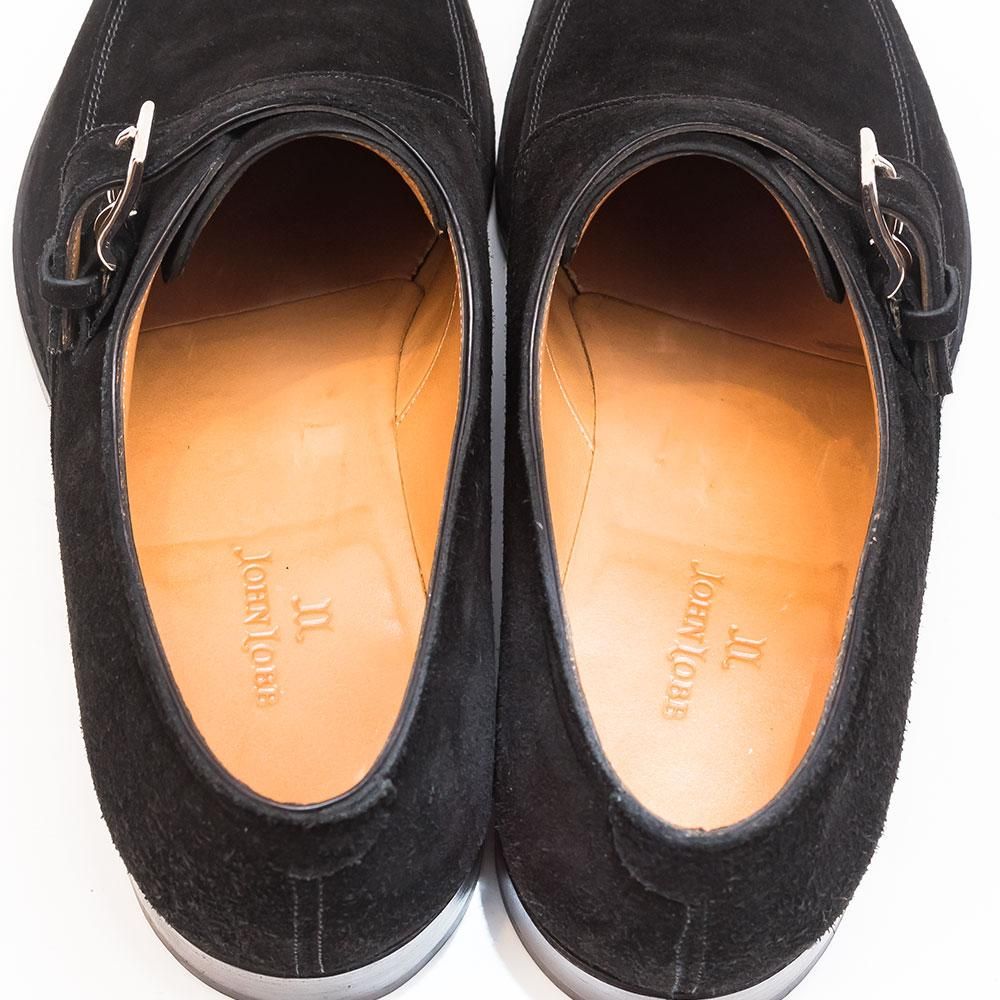JOHN LOBB ジョンロブ 　シングルモンク　スエード JOHN LOBB ジョンロブ FOULD スエード シングルモンク UK6