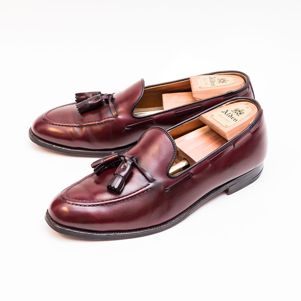 オールデン 663 タッセルローファー バーガンディ カーフ サイズ10D 中古革靴販売|革靴の通販ラスタイルシューズショップ
