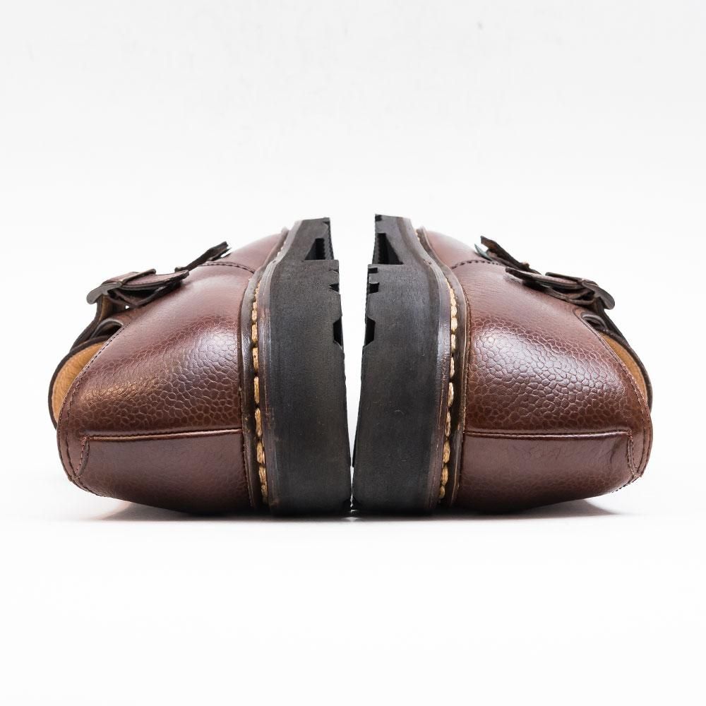 パラブーツ WILLIAM【ウィリアム】ダブルモンク ブラウン グレイン