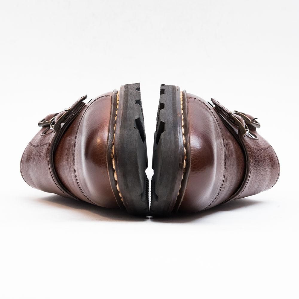 パラブーツ WILLIAM【ウィリアム】ダブルモンク ブラウン グレイン