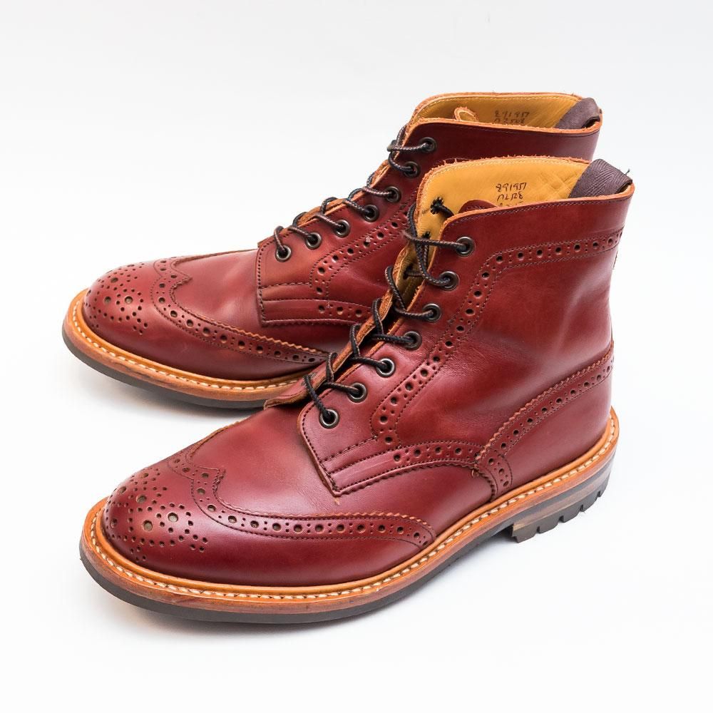 Tricker’s トリッカーズ　UK8.5 プレーントゥ　コマンドソール