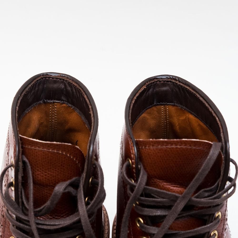 オールデン レザーソウル別注 アルパインカーフ ウィングチップブーツ