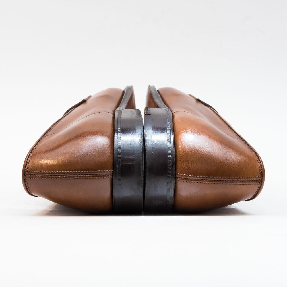 美品 JOHN LOBB ジョンロブ ASHLEY ローファー 6E アシュレイ ジョンロブ ASHLEY(アシュレイ)コインローファー ダークブラウン
