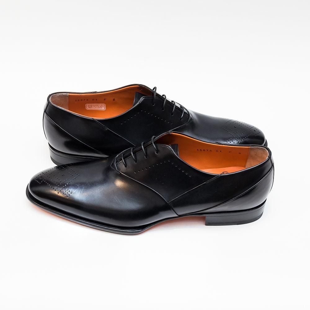 未使用✨サントーニウィングチップシューズ メダリオン キルトタン8 1/2