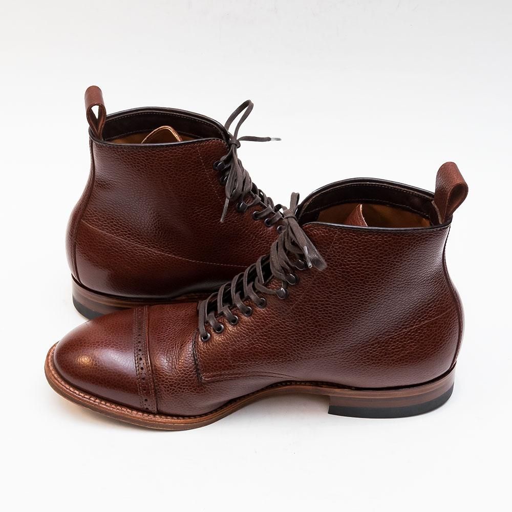 ALDENオールデン 39628 パンチドキャップトゥブーツ US10