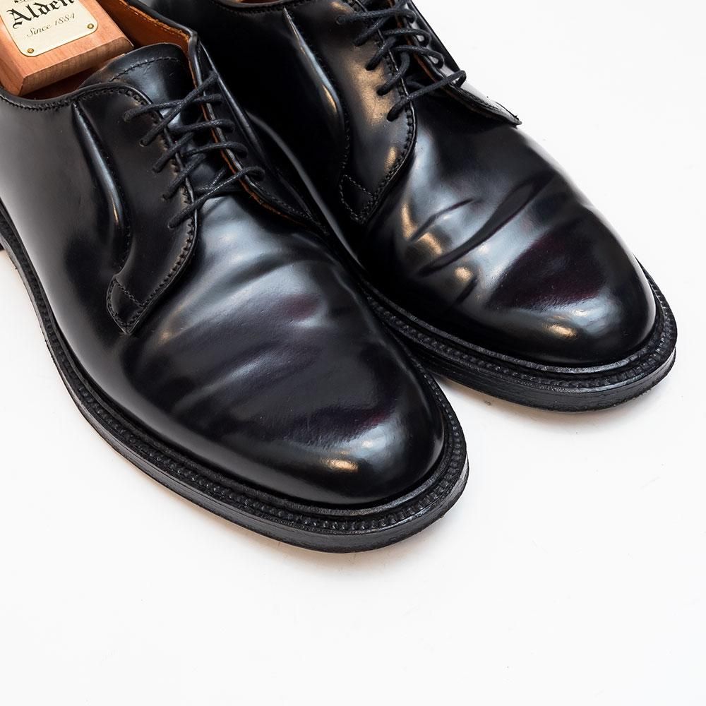 オールデン 9901 コードバン プレーントゥ サイズ8.5E - 中古