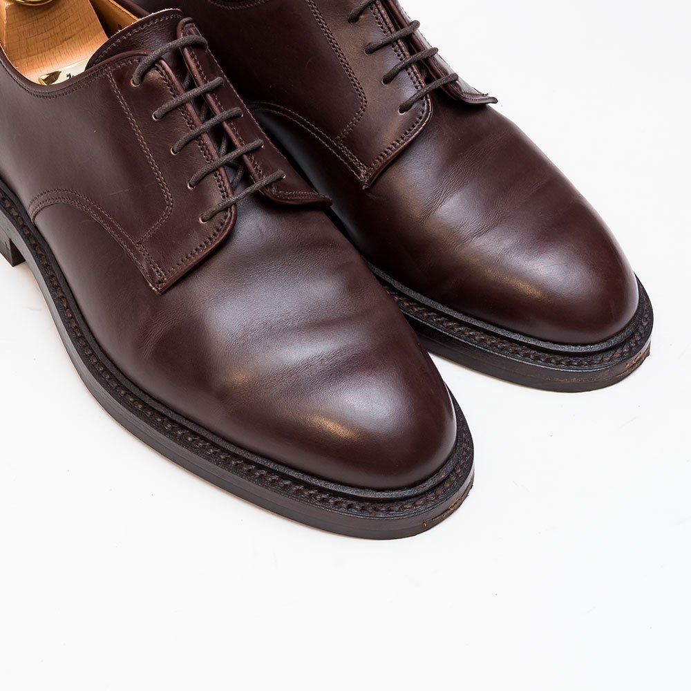 クロケット＆ジョーンズ SEDGEMOOR（セッジムーア）ダークブラウン プレーントゥ 333ラスト サイズ5.5E -  中古革靴販売|革靴の通販ラスタイルシューズショップ