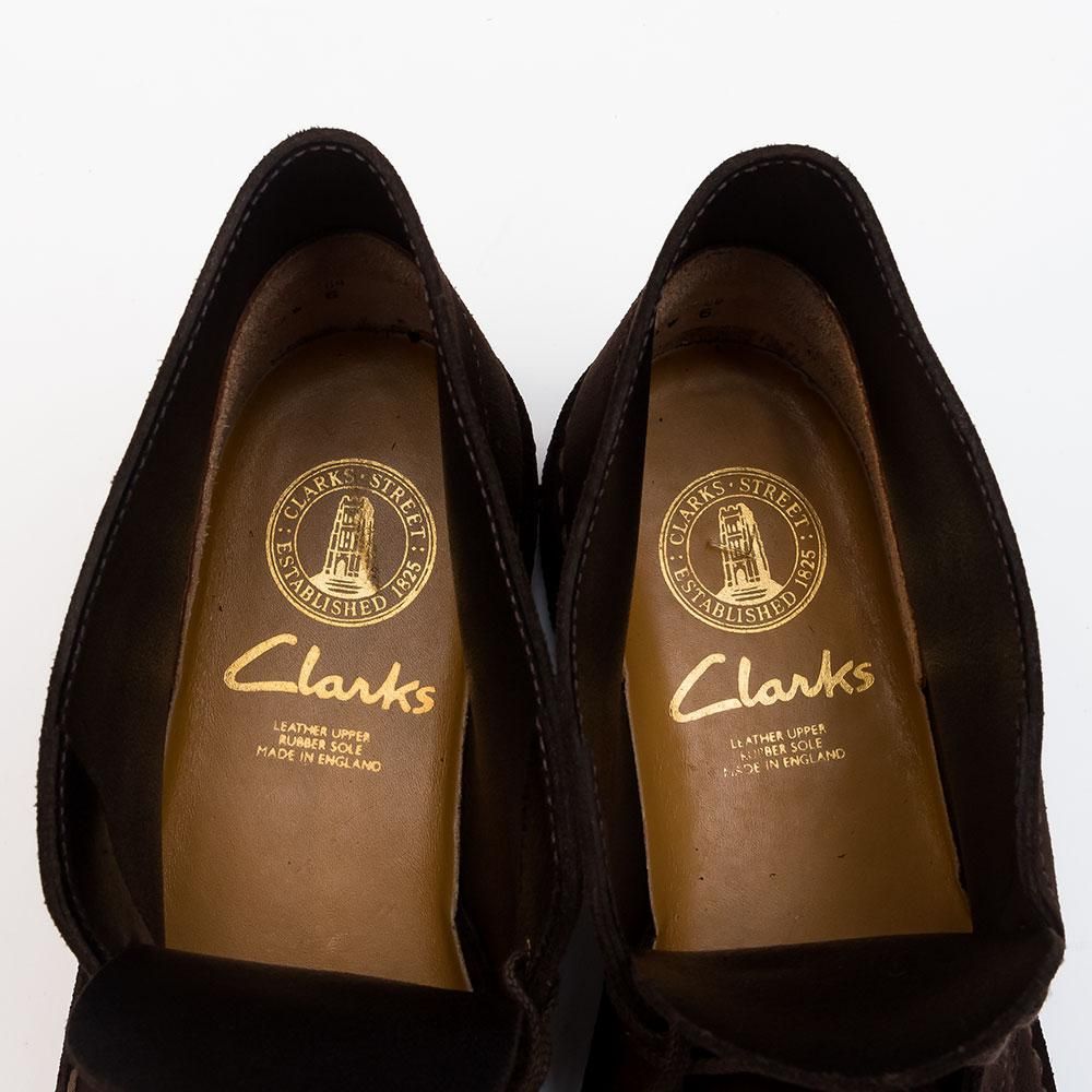 【美品希少】英国製Clarksクラークスデザートブーツ黒イングランド製