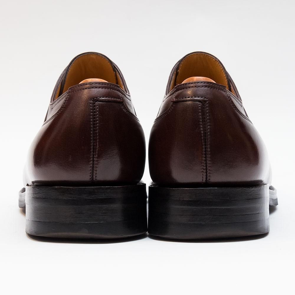 ジョンロブ バロス ダークブラウン Uチップ サイズ8E - 中古 ジョンロブ バロス ダークブラウン Uチップ サイズ8E - 中古