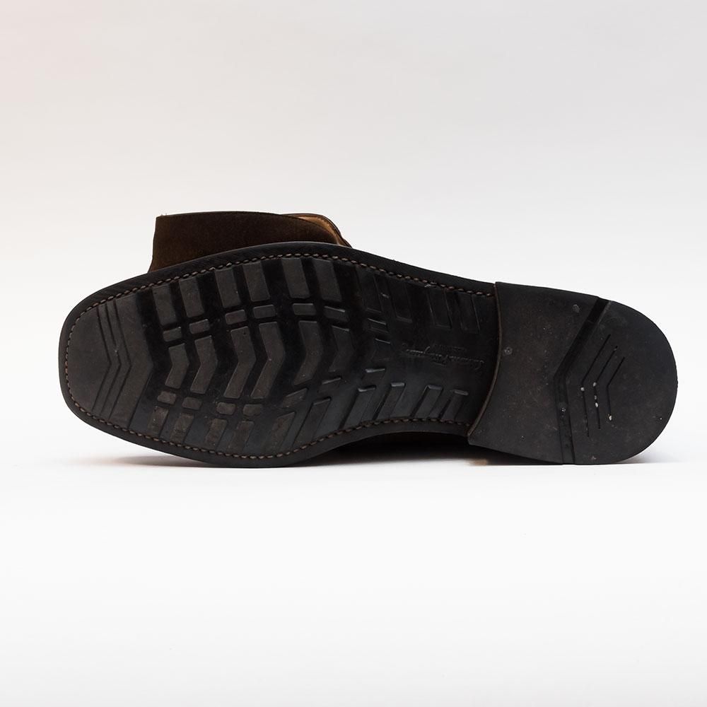 未使用　フェラガモ　イタリア製チャッカブーツ　グレインレザー　6 EEE 未使用 フェラガモ イタリア製チャッカブーツ グレインレザー 6