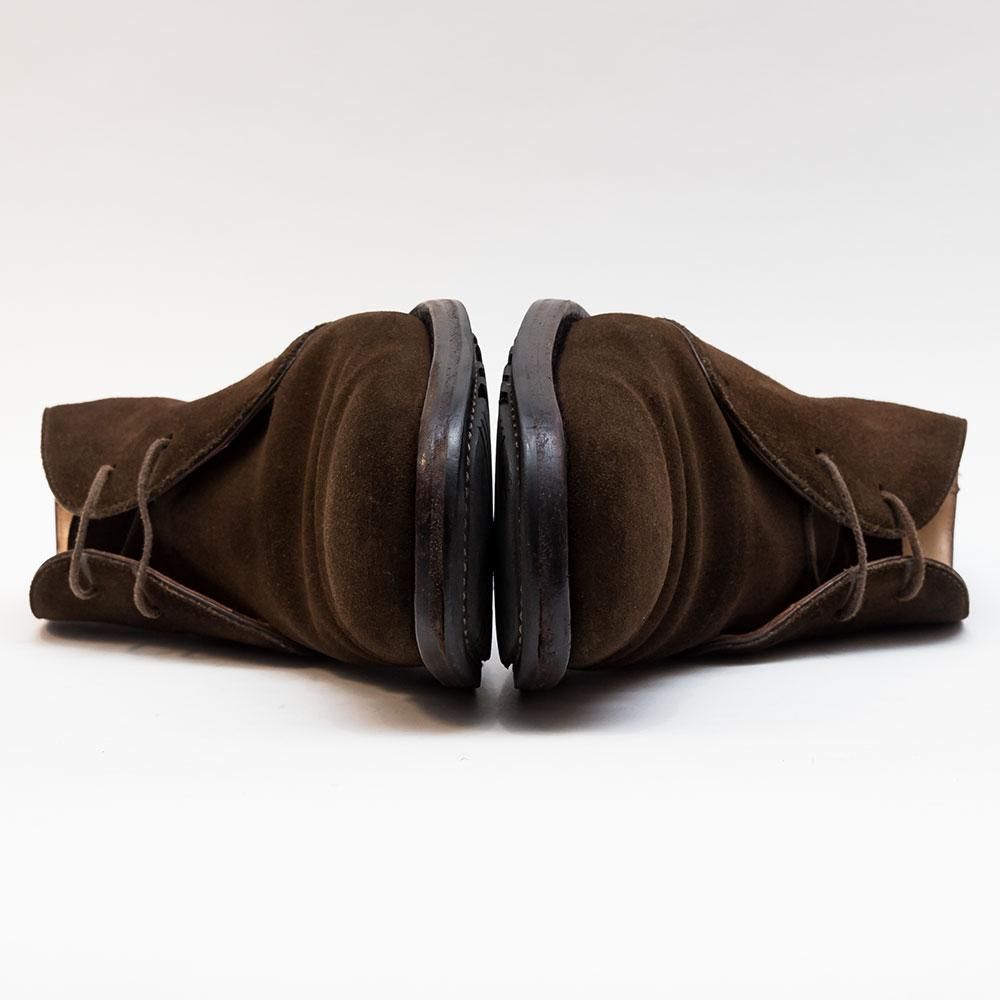 サルヴァトーレ フェラガモ チャッカブーツ サイズ6EE - 中古