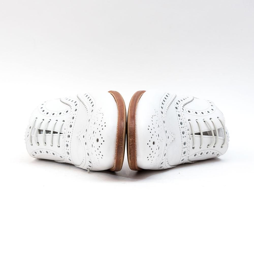 チャーチ BURWOOD(バーウッド) ホワイト サイズ37.5 レディース - 中古