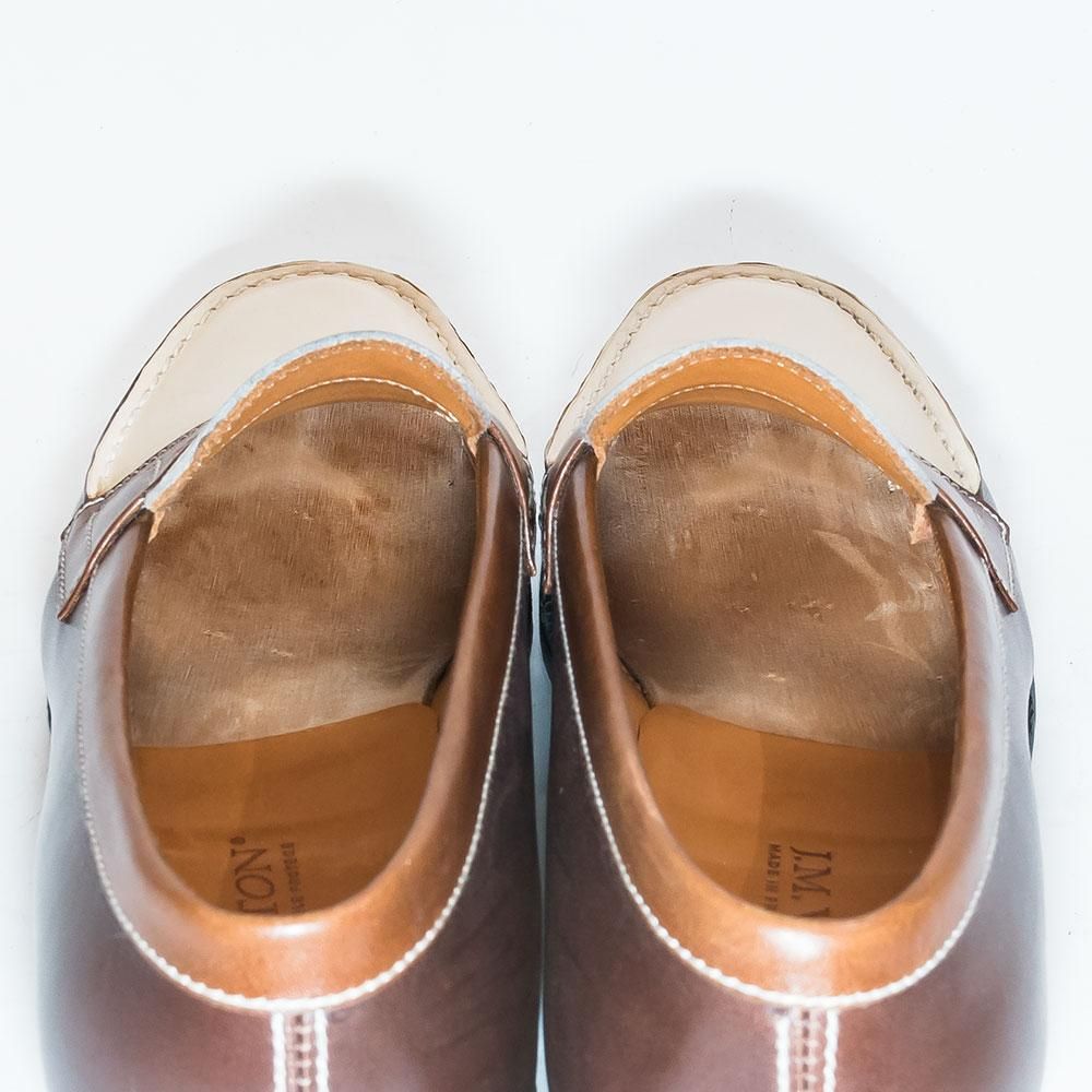 ジェイエムウエストン 180 シグニチャーローファー コンビ 純正