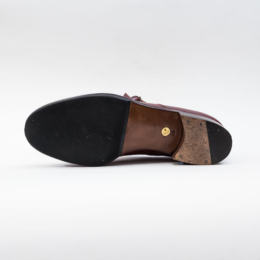 レユッカス Uチップ バーガンディ サイズ42 - 中古革靴販売|革靴の通販ラスタイルシューズショップ