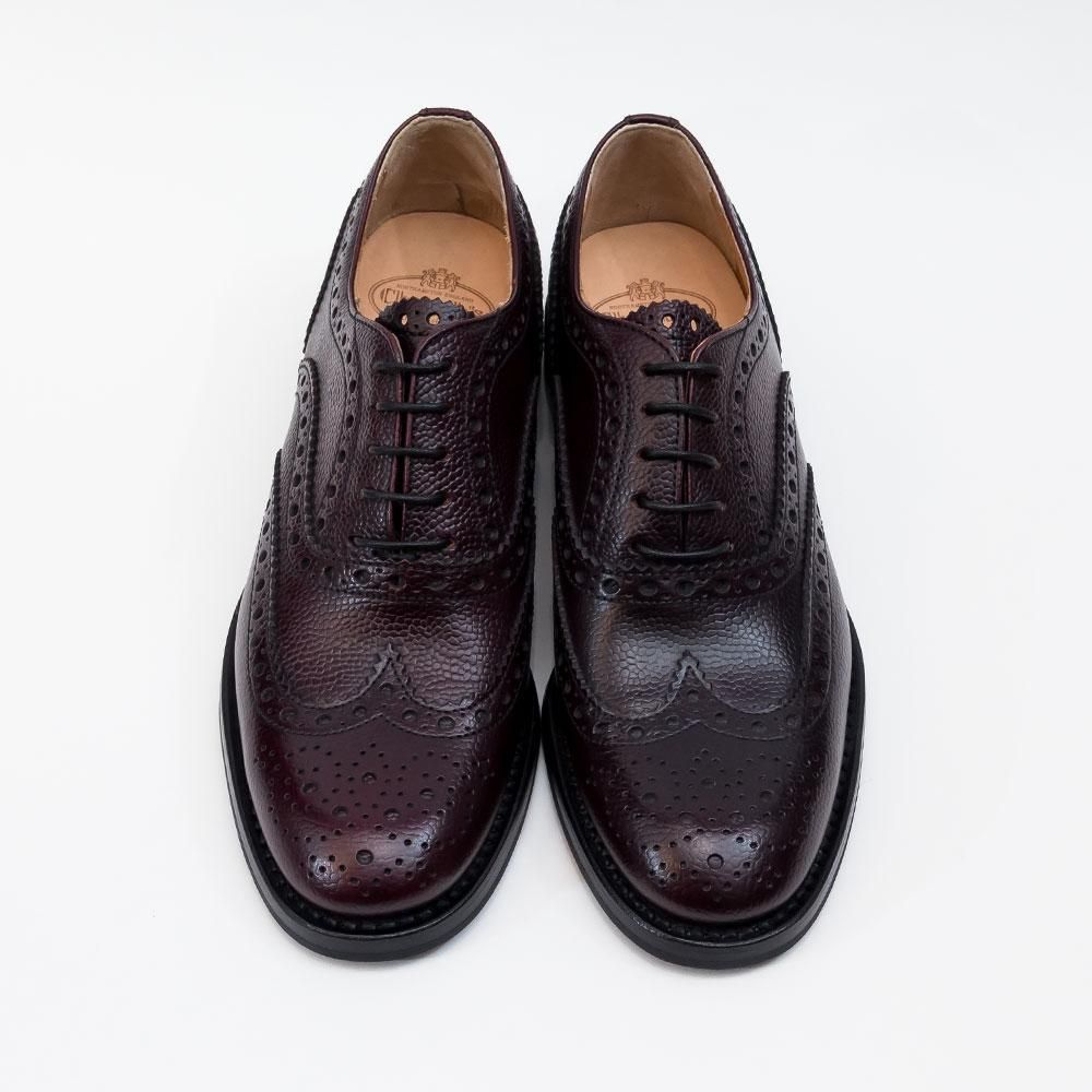 未使用級 チャーチ BURWOOD ウイングチップ ビジネスシューズ 34