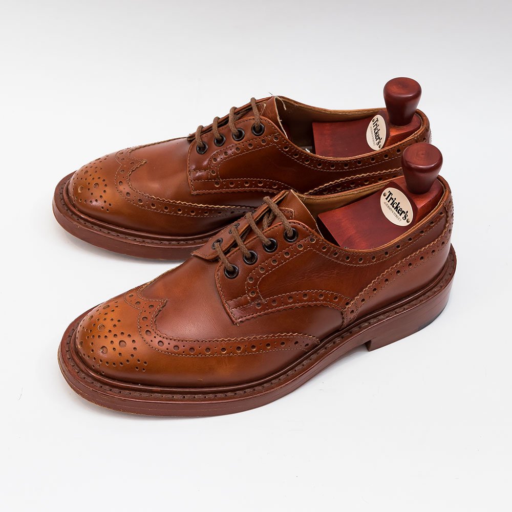 トリッカーズ 5633 バートン マロン サイズ6Fitting5 - 中古革靴販売