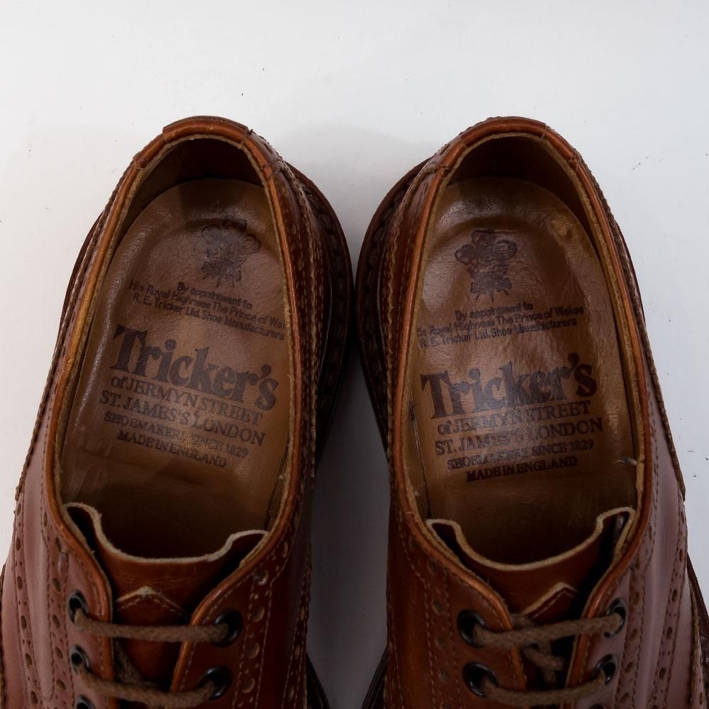 Tricker's バートン マロン サイズ9-5 Tricker's トリッカーズ バートン メンズ ドレスシューズ マロン