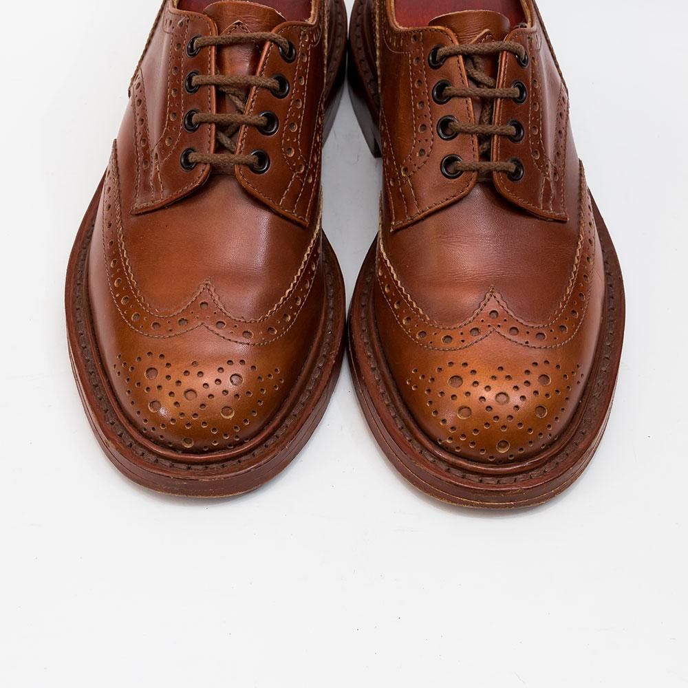 Tricker's バートン マロン サイズ9-5 Tricker's トリッカーズ バートン ウィングチップ カントリー
