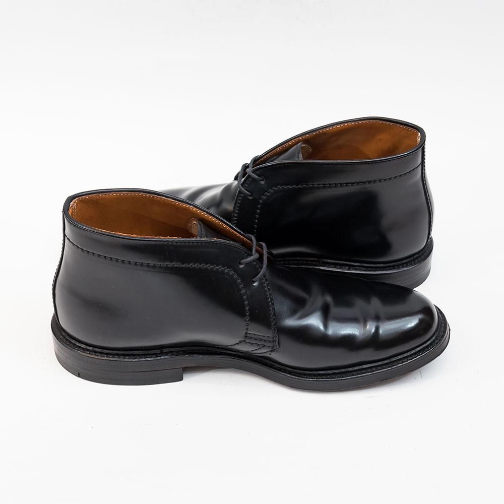 Alden 挑む 1340 ブラックレザーシューズ 9D シューツリー付き