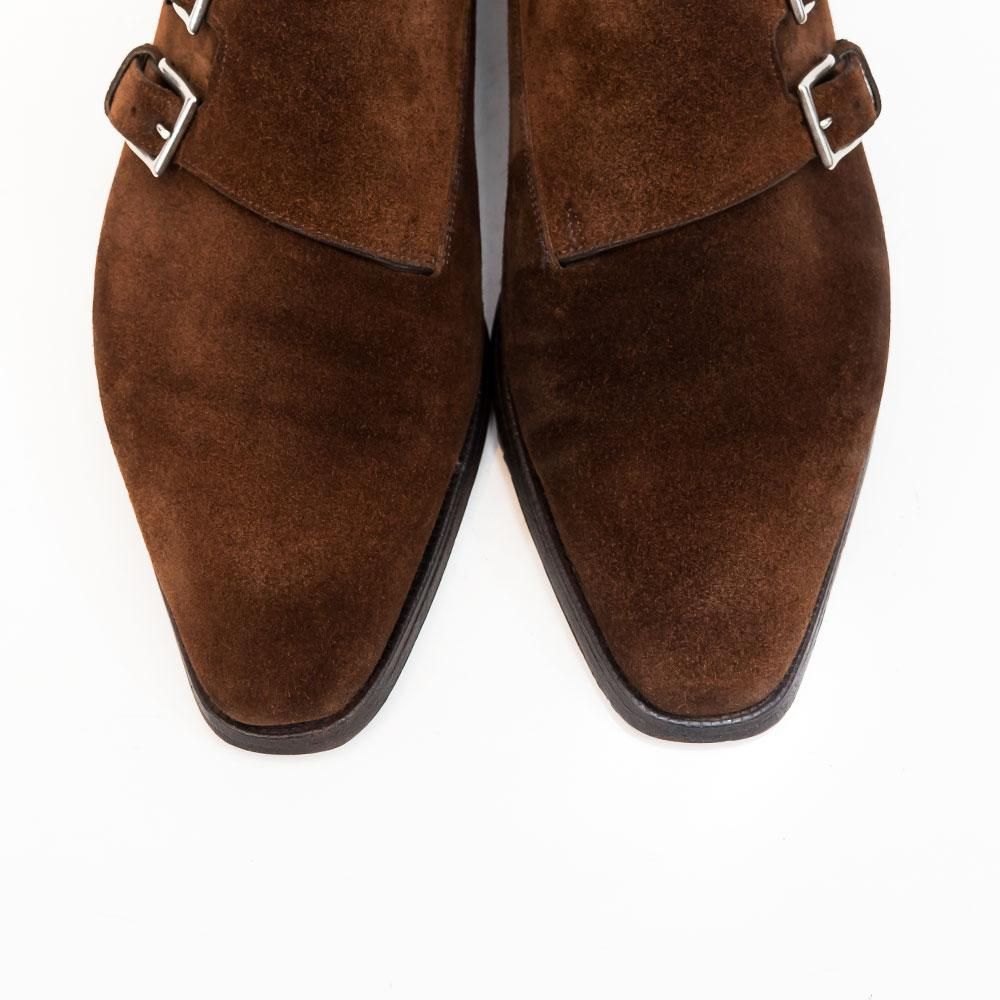 ジョンロブ　John Lobb チャペル　スエード　ブラウン ジョンロブJohn Lobb チャペルスエードブラウン