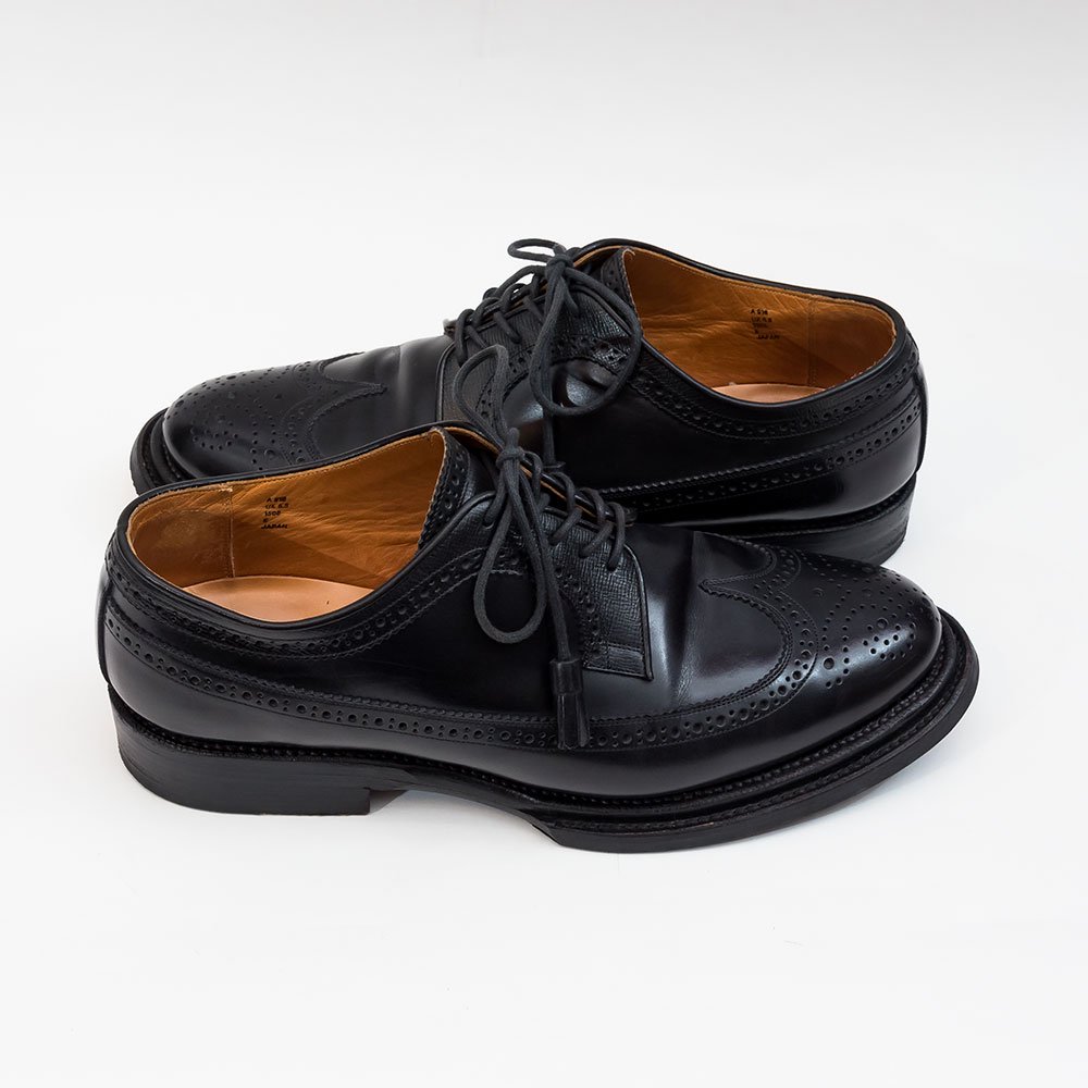 カルマンソロジー ロングウィングチップ A918 サイズ6.5 - 中古革靴 