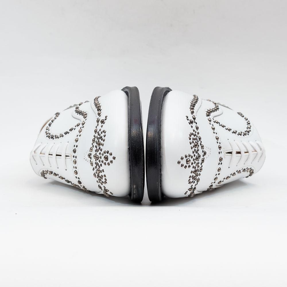 ウィングチップ ホワイト チャーチ チャーチ BURWOOD【バーウッド】ウィングチップ スタッズ