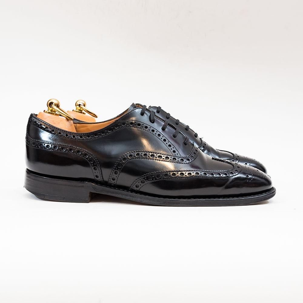 UK7.0 チャーチ チェットウィンド ウィングチップ ドレスシューズ burwood_black_1.jpg