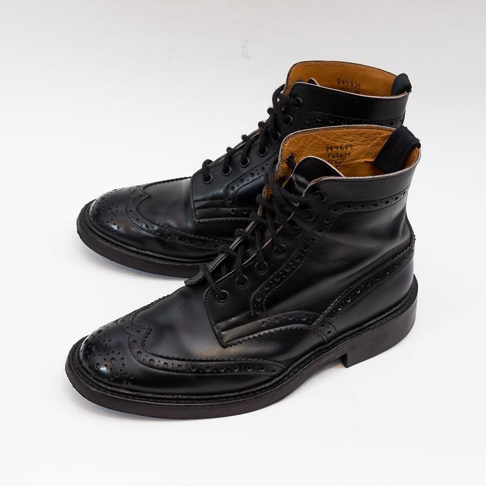 定価132000円美品！　UK7 Tricker's カントリーブーツ