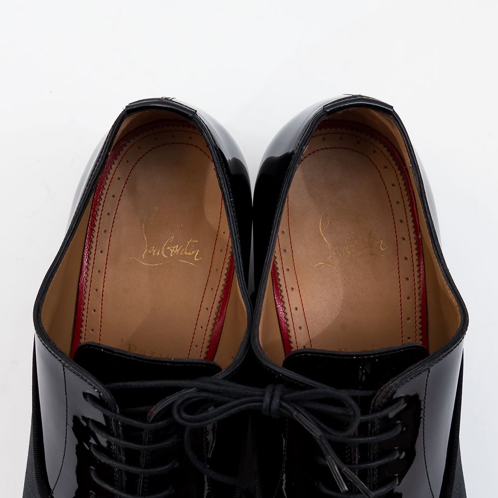 クリスチャンルブタン エナメル ドレスシューズ サイズ40 - 中古革靴 