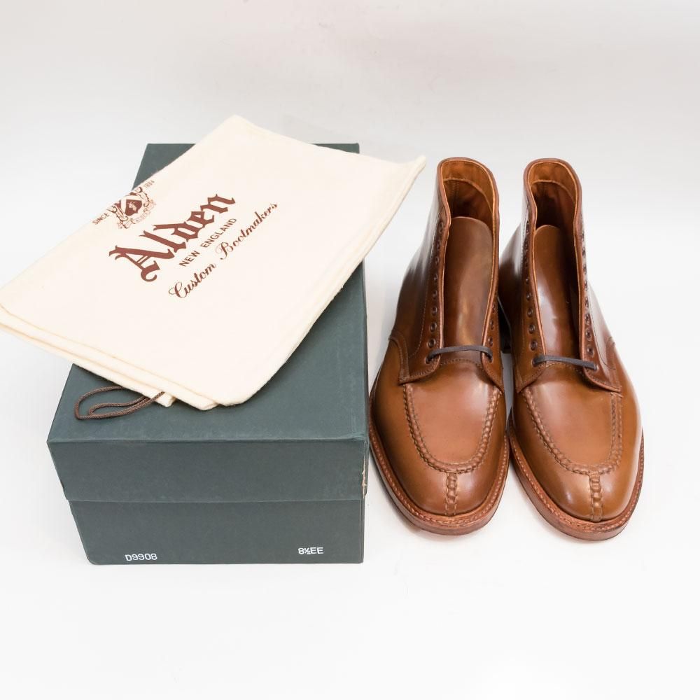 Alden オールデン ウイスキーコードバン タンカーブーツ 9D ALDEN Alden オールデン TANKER BOOT CORDOVAN タンカーブーツ