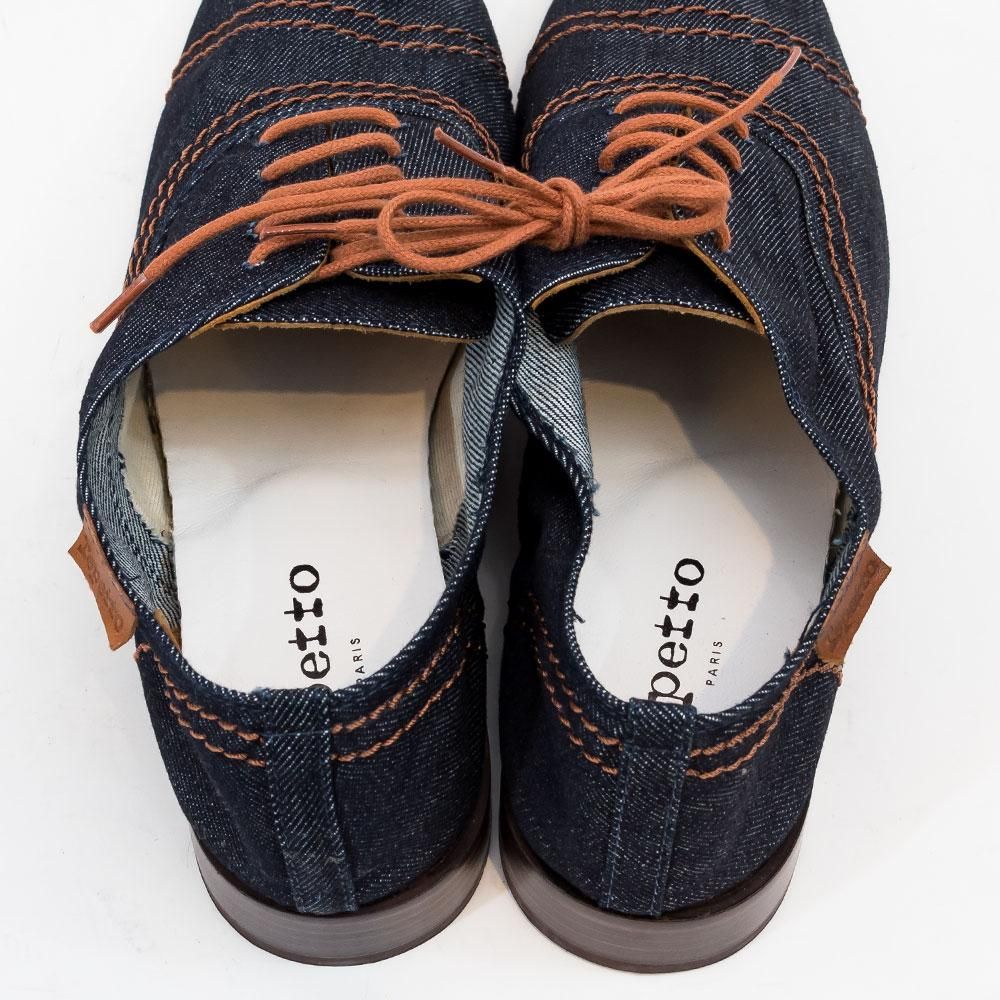 BEAMS F（ビームスF）【別注】repetto / ZIZI ブラックスエード