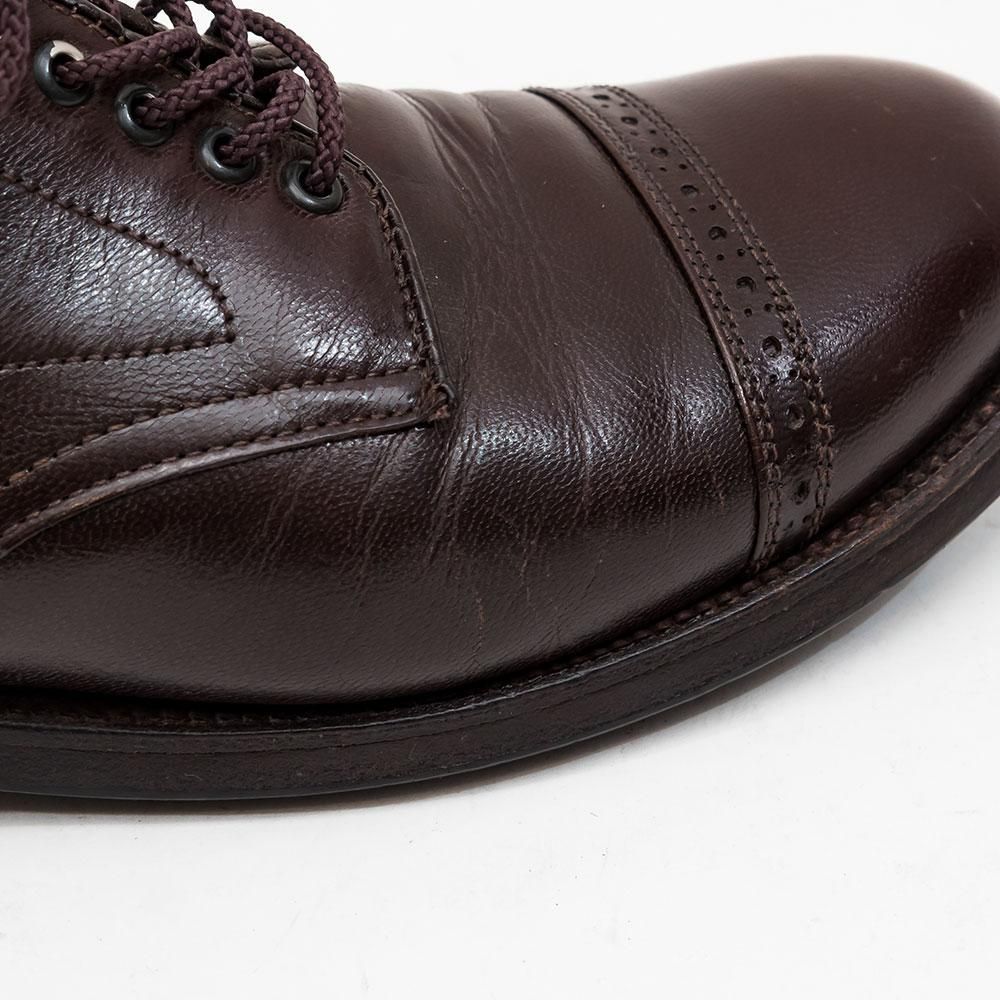 Alden モディファイドラスト キャップドパンチトゥ　マテリオ別注 オールデン 41820H パンチドキャップトゥブーツ モディファイドラスト