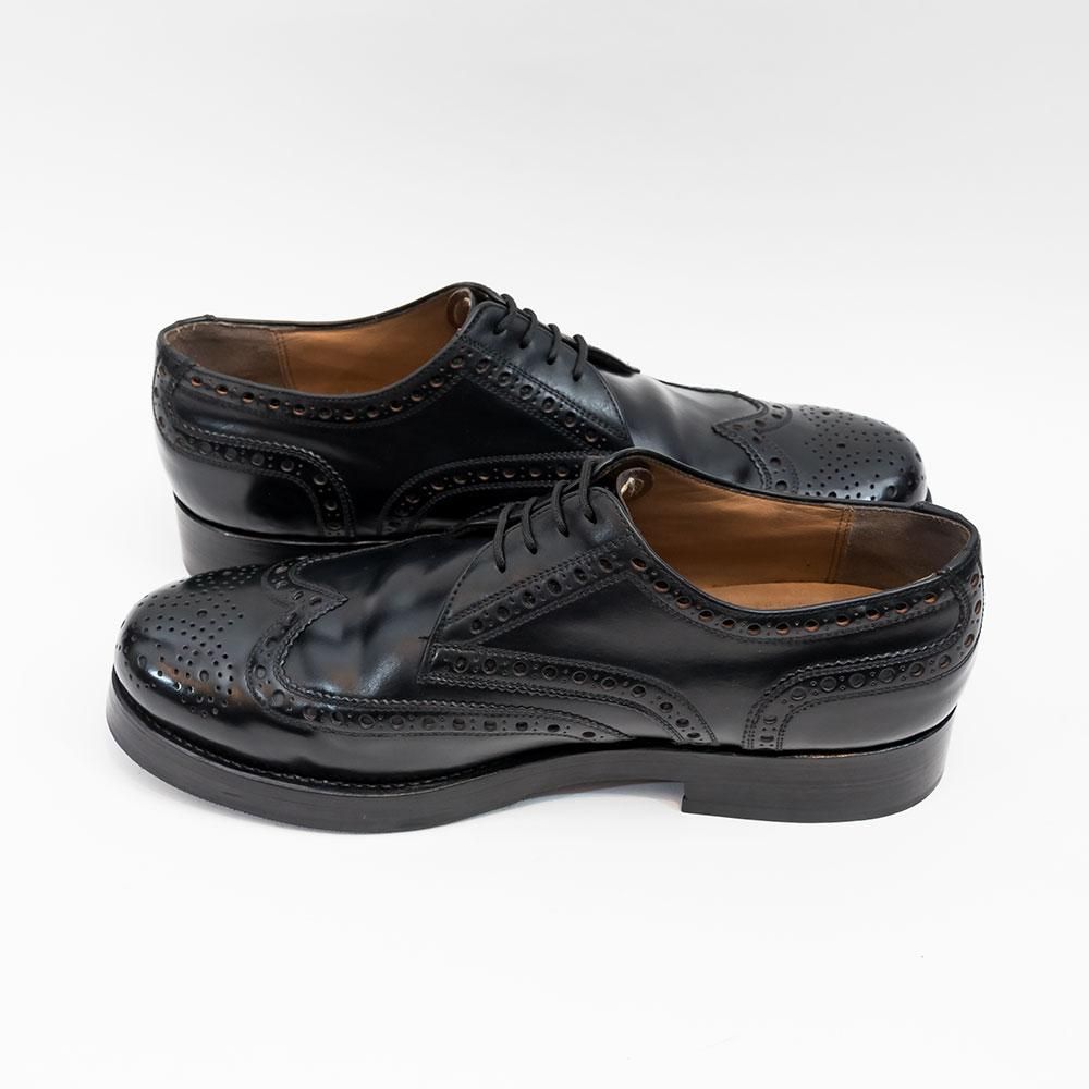 ハインリッヒ ディンケラッカー Rio ウィングチップ コードバン