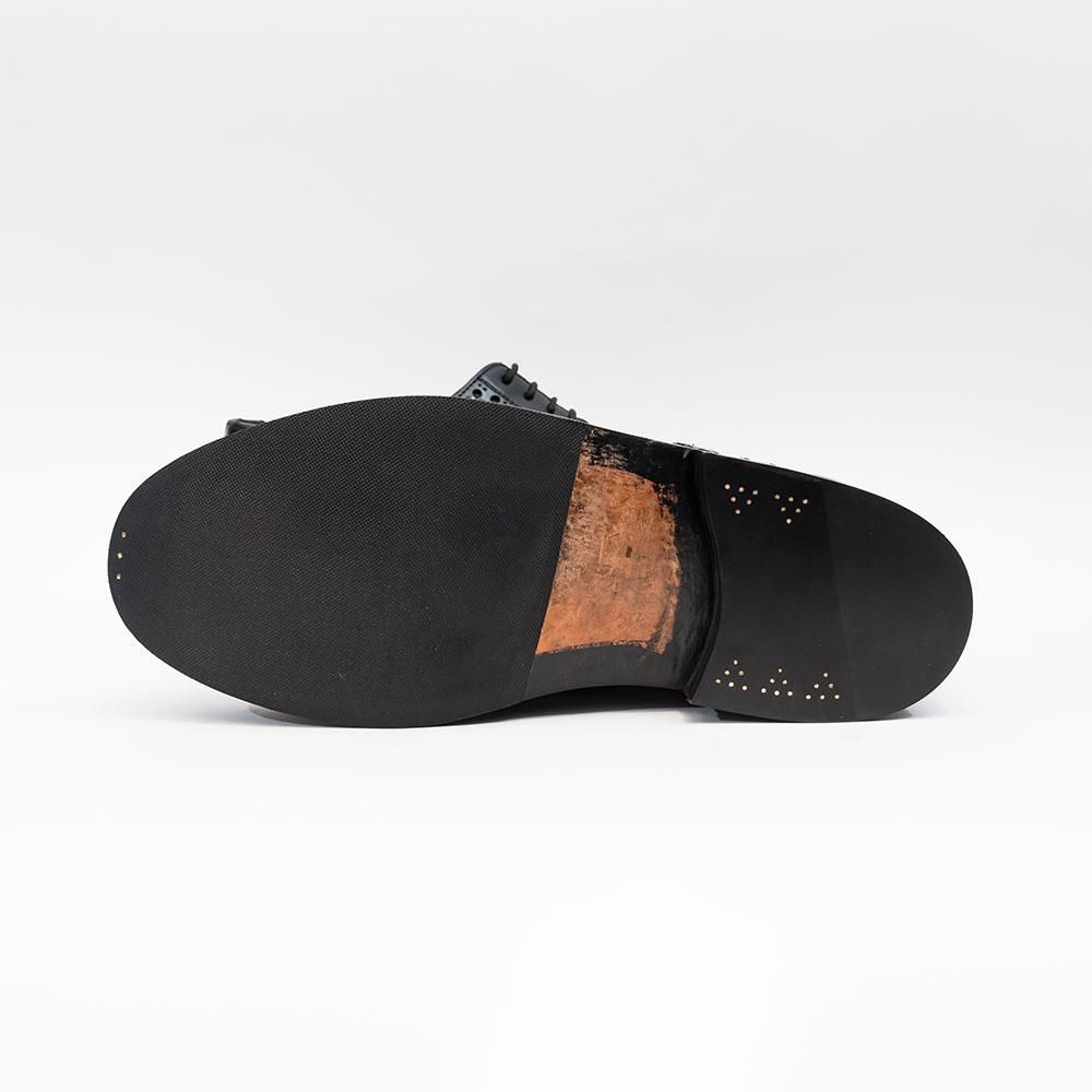 し*ー様 ハインリッヒディンケラッカー RIO UK7 黒 シボ革 ウイングチッ し*ー様 ハインリッヒディンケラッカー RIO UK7 黒 シボ革 ウイング